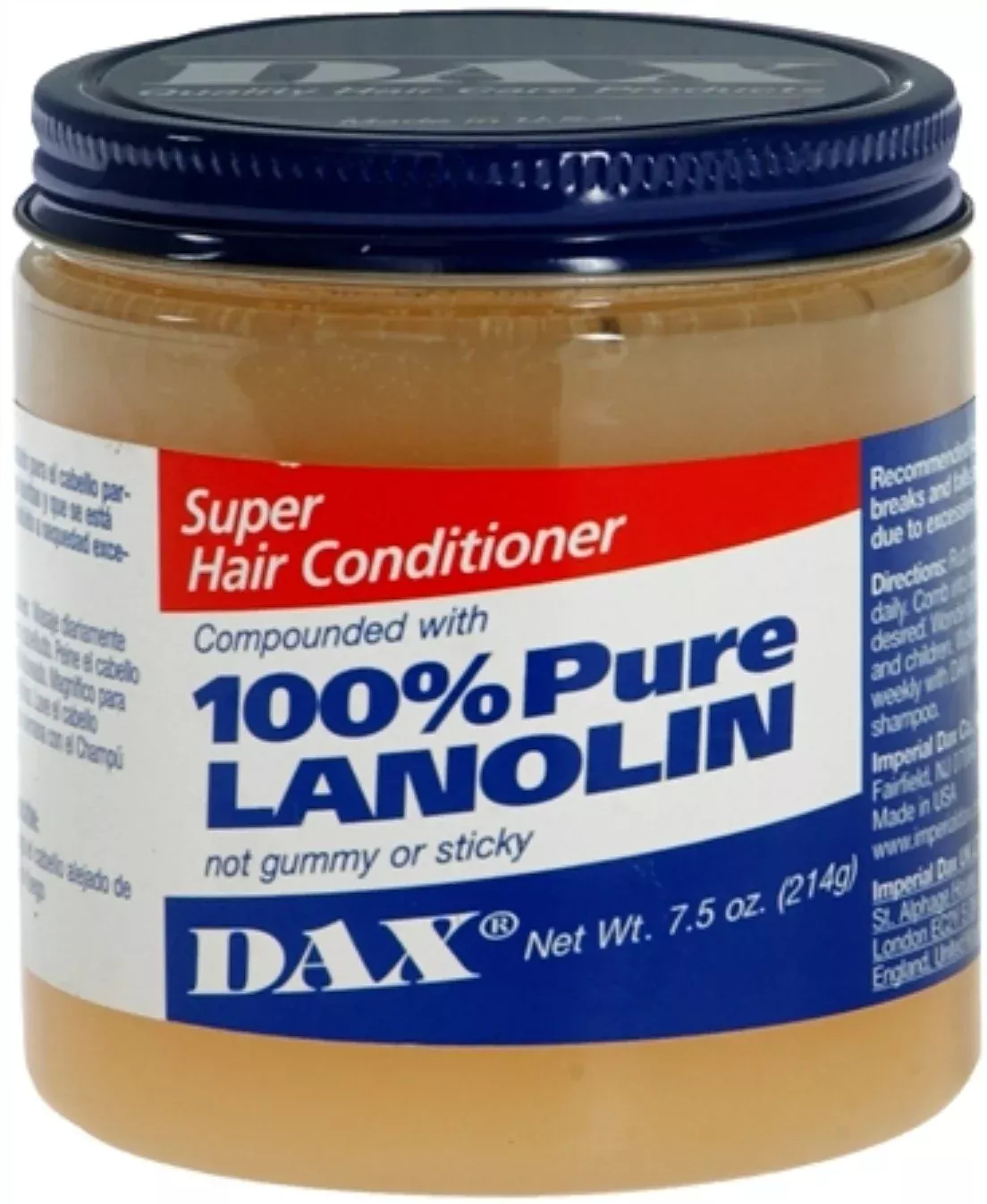 DAX100% PURE LANOLIN 7.5oz