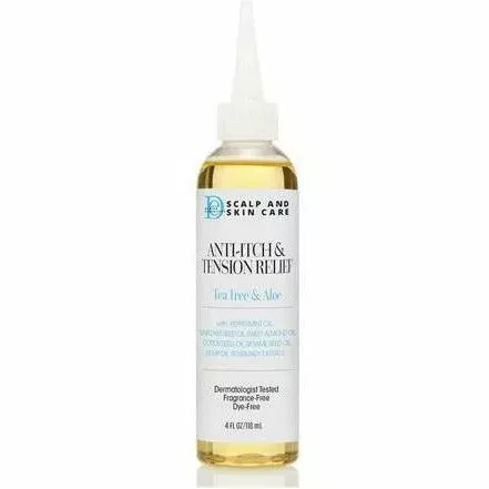 Design Essentials: Anti-Itch & Tension Relief Oil 4oz