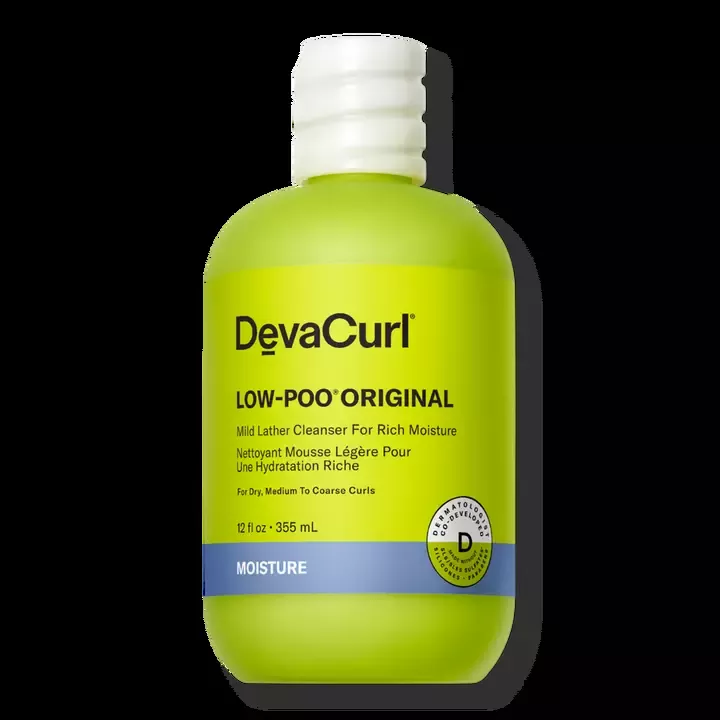 Deva Curl Low-Poo Original Mild Lather Cleanser for Rich Moisture