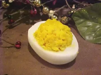 Deviled Egg Tart 1 Cavity Silicone Mold 5141