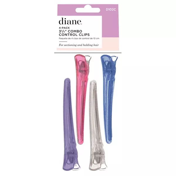 Diane #D102C 3 3/4" Combo Control Clips