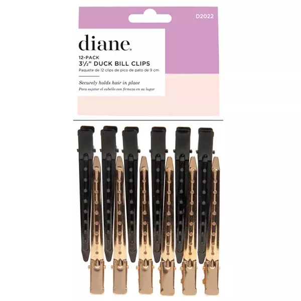 Diane #D2022 3 1/2" Duck Bill Clips 12Pack