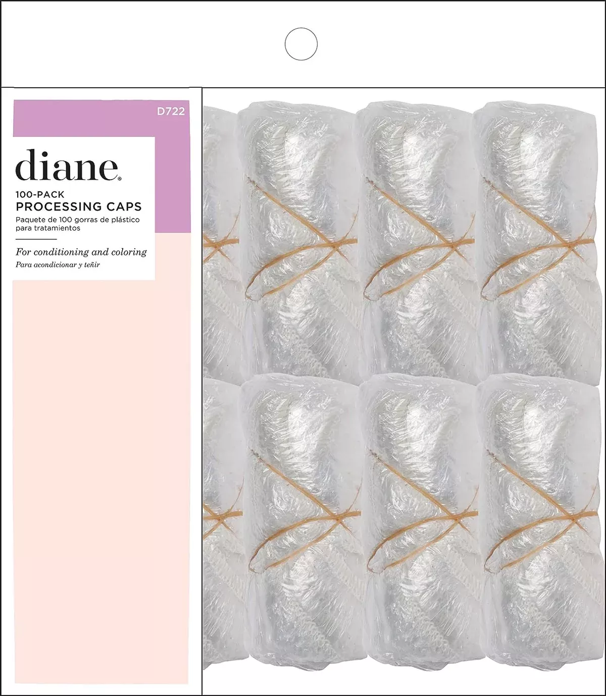 Diane Disposable, Clear Processing Hair Caps