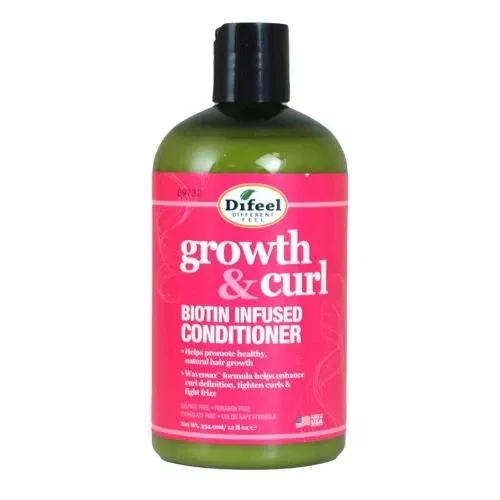 Difeel Growth & Curl Biotin Infused Conditioner 12oz