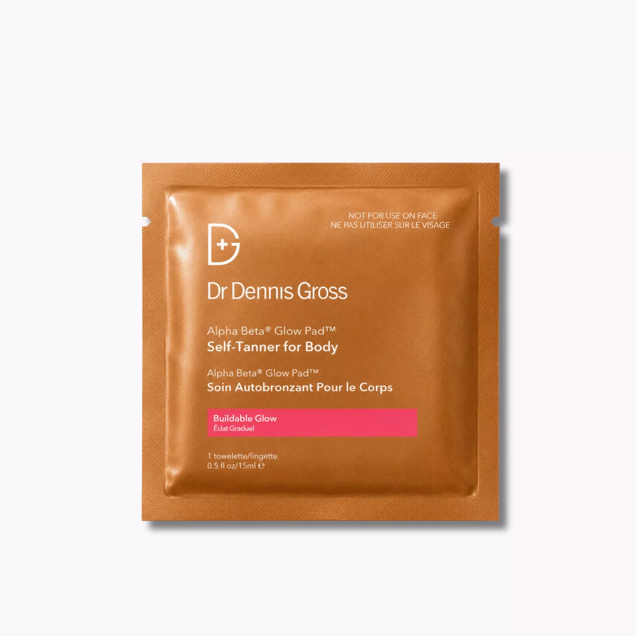 Dr. Dennis Gross Skincare Alpha Beta Glow Pad Self-Tanner for Body