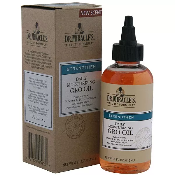 Dr. Miracle's Daily Moisturizing Gro Oil 4oz