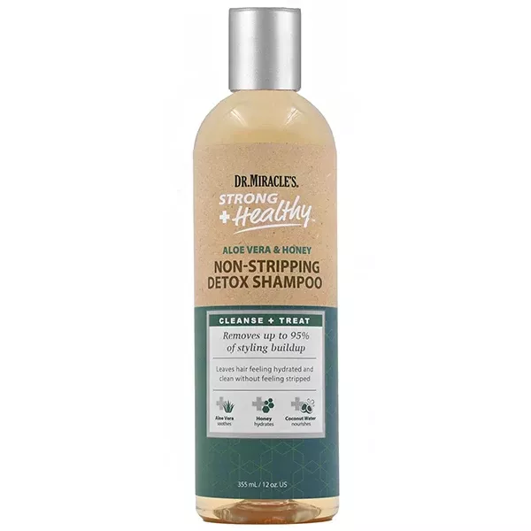Dr. Miracle’s: Strong + Healthy Non-Stripping Detox Shampoo 12oz