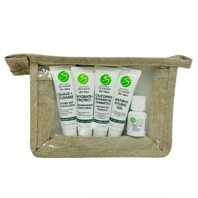 Dr. Schwab Men’s Travel Set in Canvas Bag- 5pcs