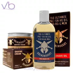 Dreadnought Shaving Cream + Pre Shave Oil