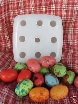 Easter Eggs Mini Embeds 9 Cavity Silicone Mold 5116