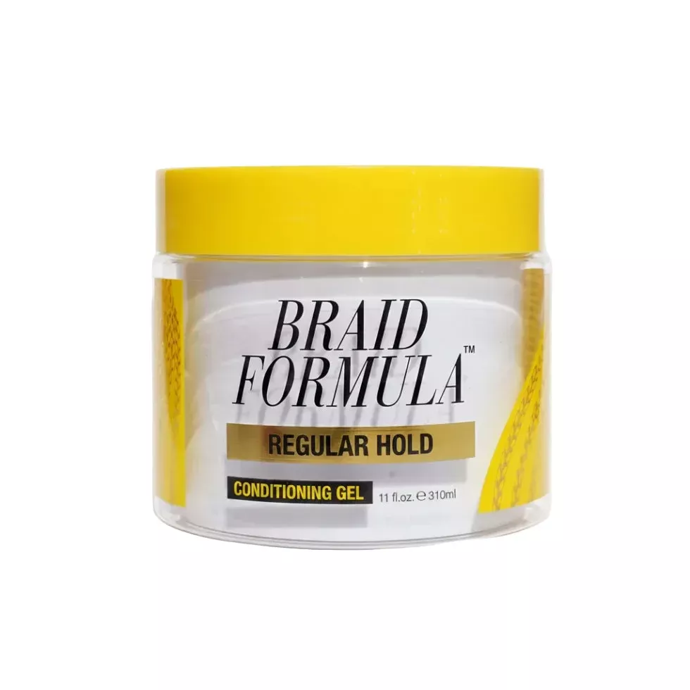 Ebin Braid Formula Lock ‘n Pomade Conditioning Gel Regular Hold 310ml | High-Shine Smoothing Wax