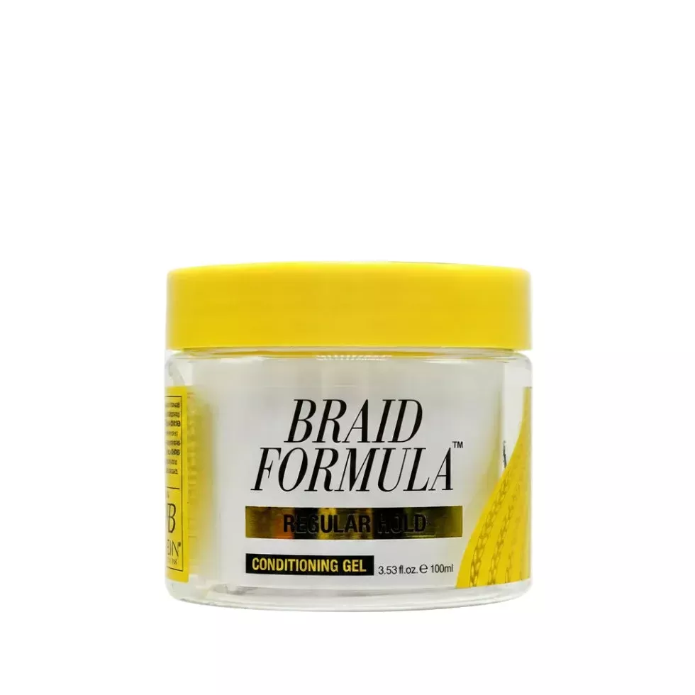 Ebin Braid Formula Lock ‘n Pomade Conditioning Gel Regular Hold | High-Shine Smoothing Wax 100