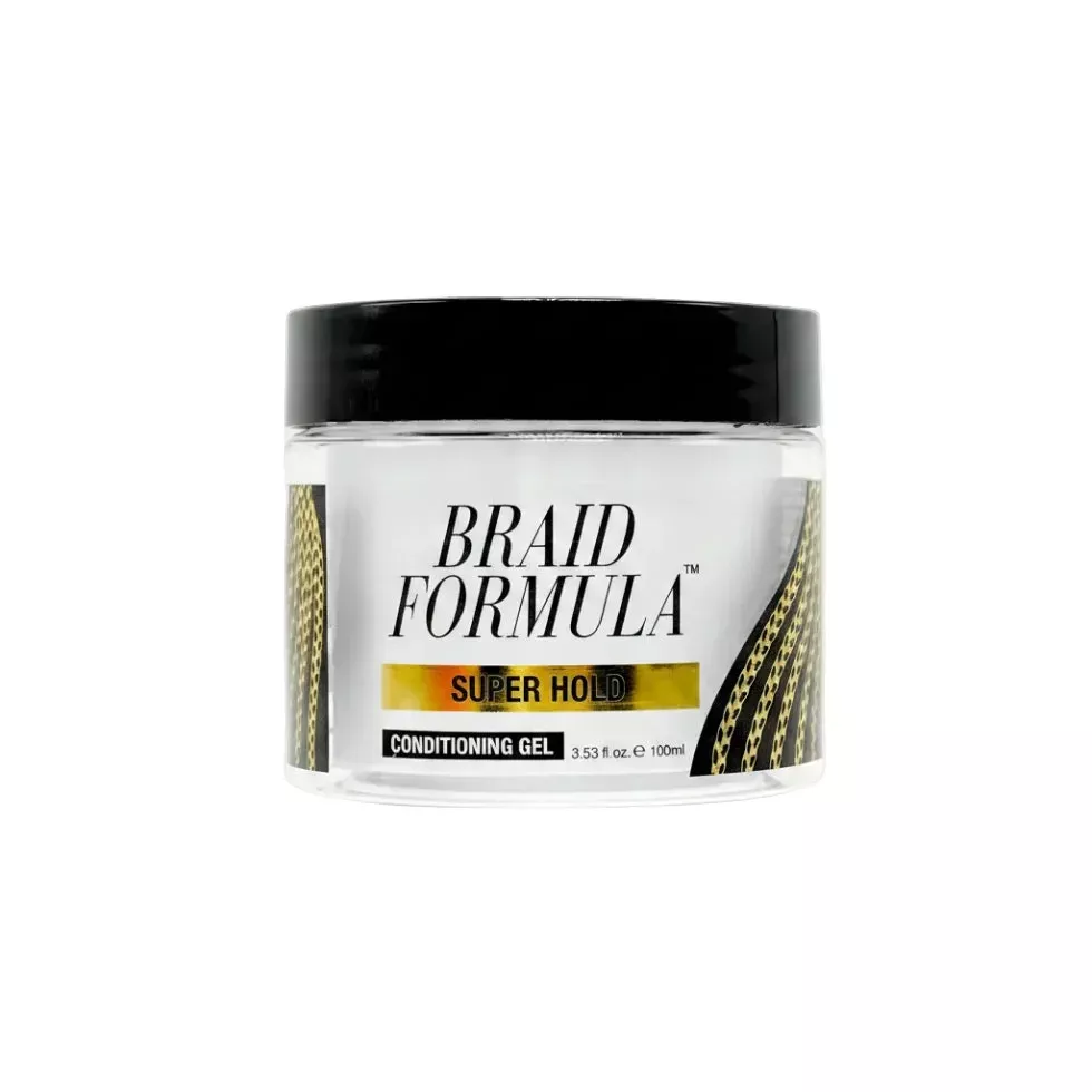 Ebin Braid Formula Lock ‘n Pomade Conditioning Gel Super Hold 100ml | High-Shine Smoothing Wax