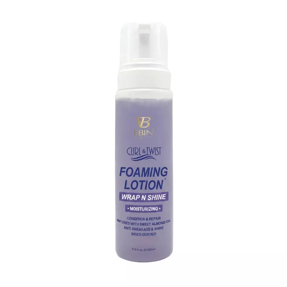 Ebin Curl & Twist Foaming Lotion Moisturizing 250ml | Hydrating Styling Foam