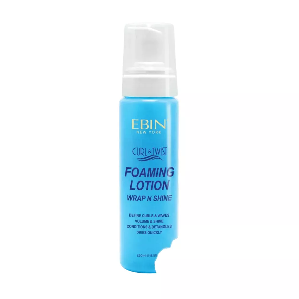 Ebin Curl & Twist Foaming Lotion Original 250ml | Lightweight Styling Foam