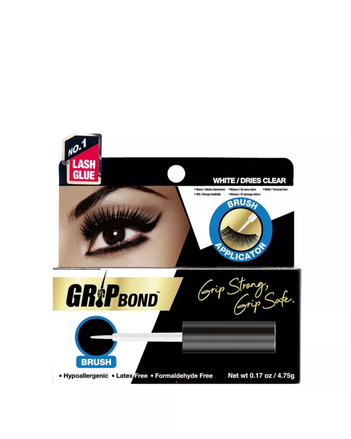 EBIN GRIP BOND EYELASH GLUE 5GBLACK BRUSH
