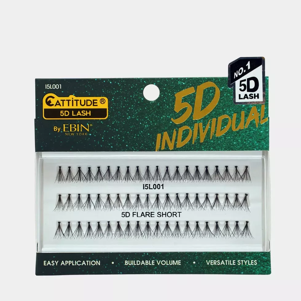 Ebin New York 5D Individual Lash | Multi-Dimensional Volume Cluster Extensions