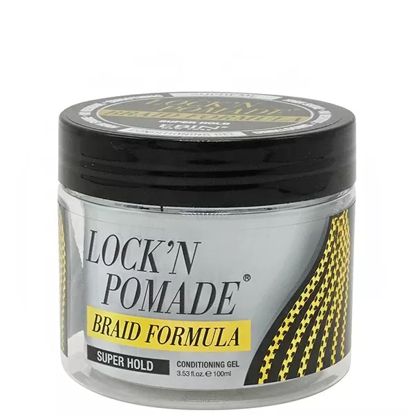 Ebin New York Lock'n Pomade Braid Formula Super Hold 3.53oz