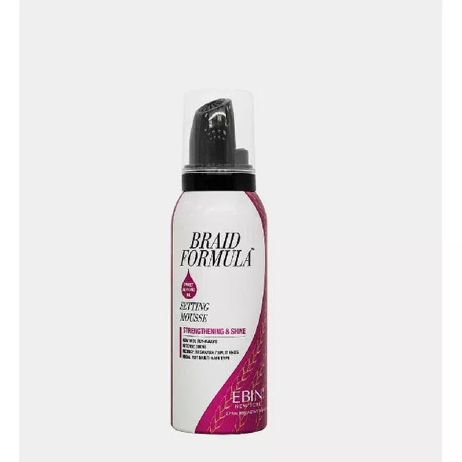 Ebin New York: Setting Mousse Strengthening & Shine2.7oz