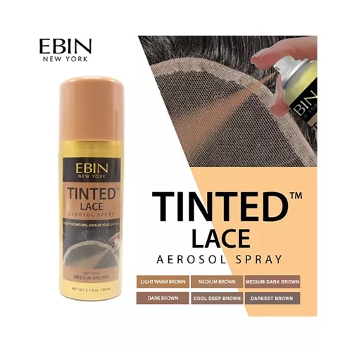 EBIN NEW YORK TINTED LACE AEROSOL SPARY