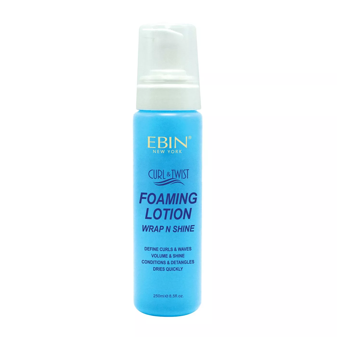 EBIN NEWYORK CURL & TWIST FOAMING LOTION 8.5oz