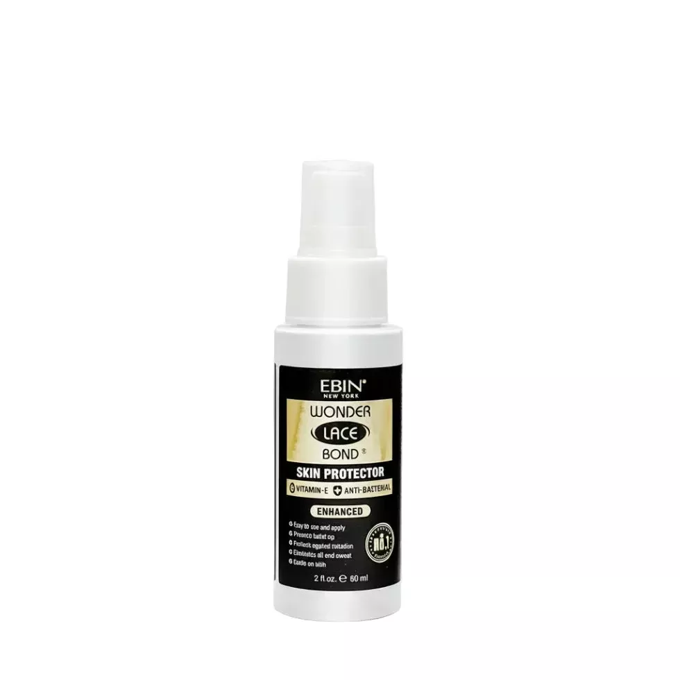 Ebin Wonder Lace Bond Skin Protector Enhanced Black 60ml | Protective Wig Primer Spray