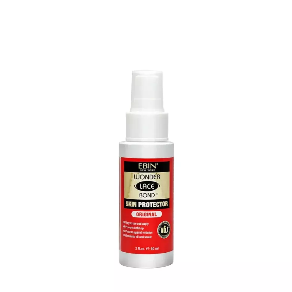 Ebin Wonder Lace Bond Skin Protector Original Red 60ml | Protective Wig Primer Spray