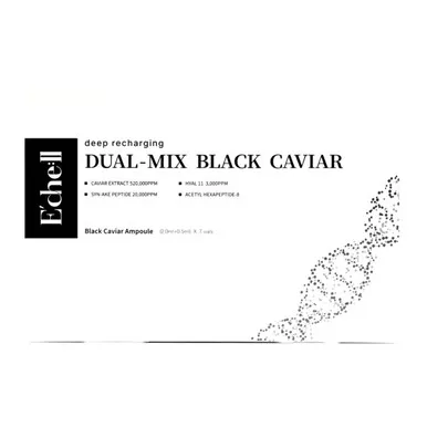 Echell Dual-Mix Black Caviar - 7 vials