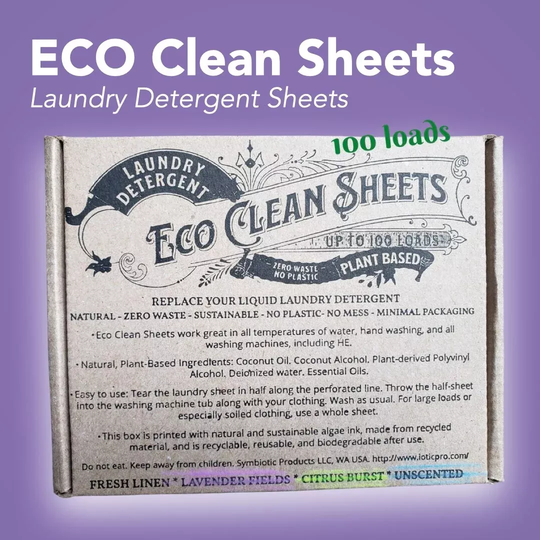 Eco Clean Sheets – Laundry Detergent Sheets