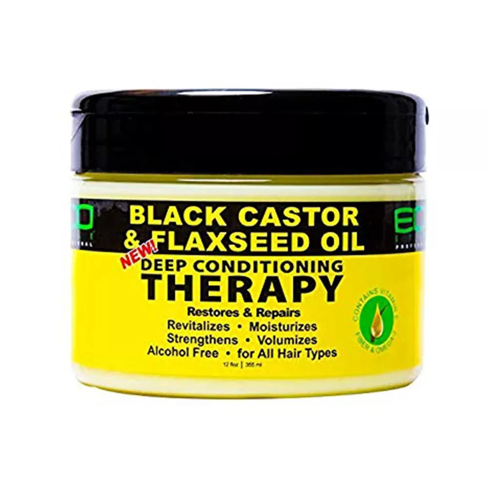 ECO Style Black Castor Oil & Flaxseed Deep Conditioning Therapy