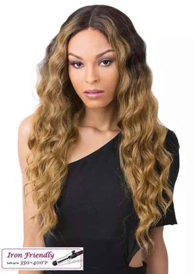 EDGAR [Full Wig | Lace Center Part | Iron Friendly Synthetic]