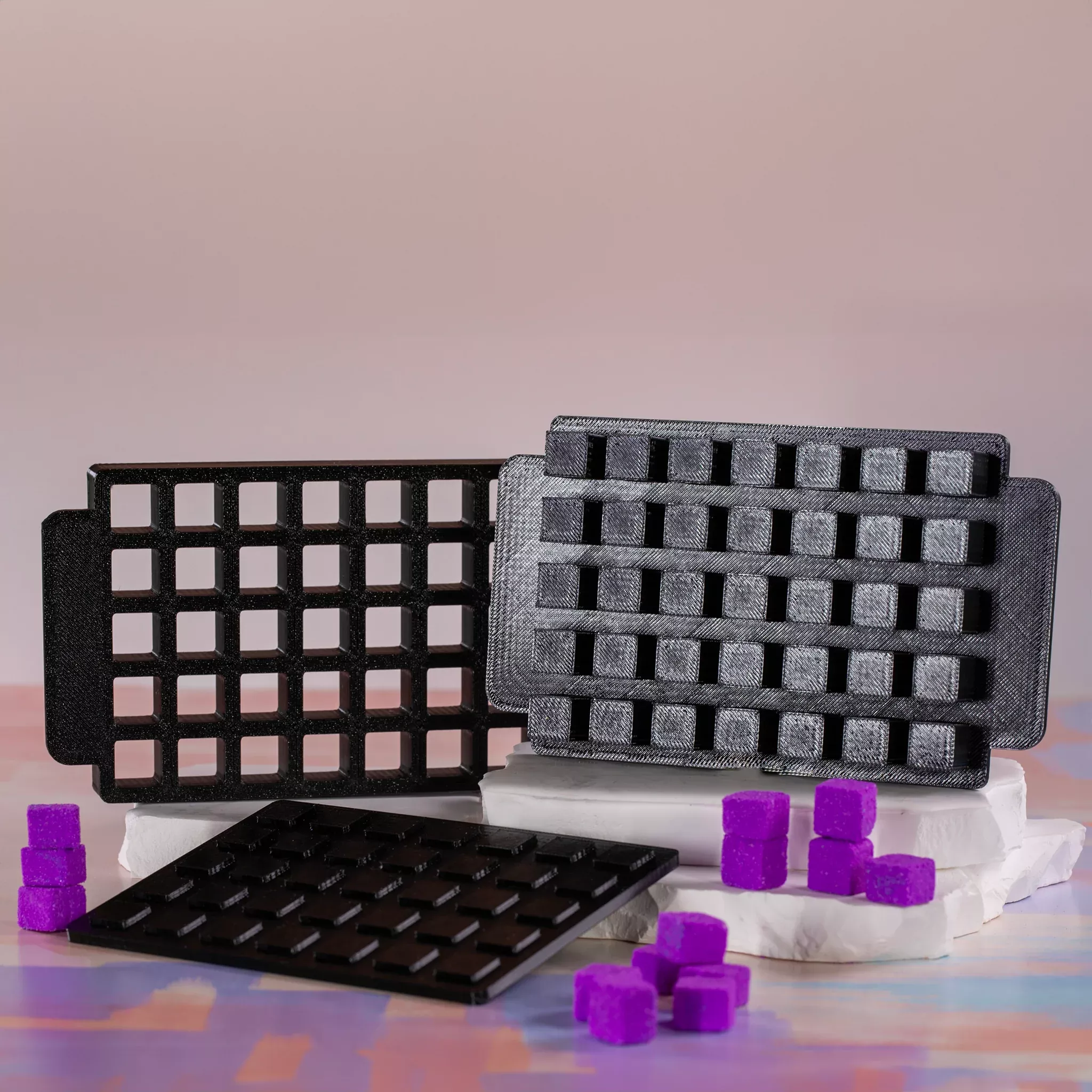 Embed Tray – 3D Printed Bath Bomb Mold