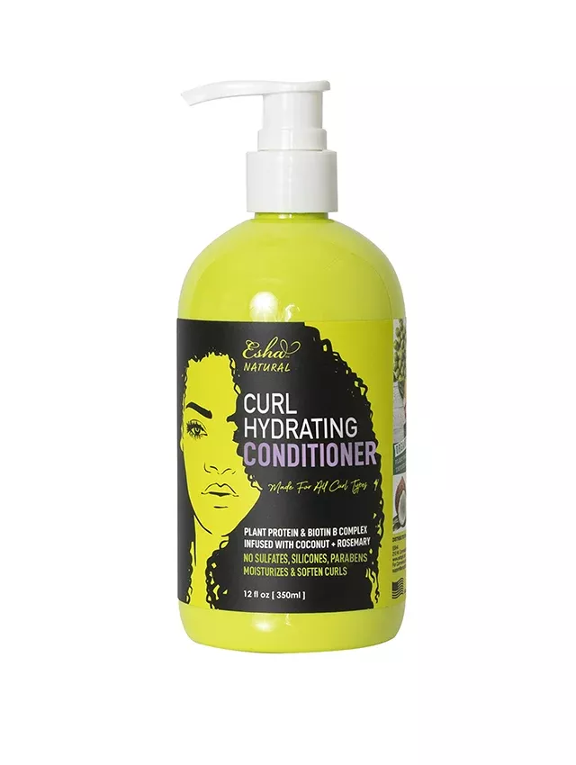 Esha Natural Curl Hydrating Conditioner Coconut & Rosemary
