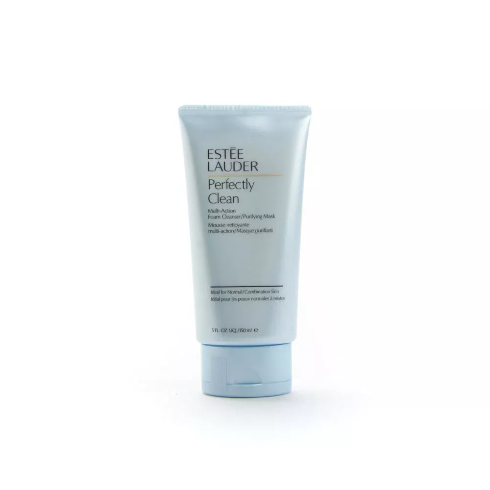 Estee Lauder Perfectly Clean Multi-Action Foam Cleanser/Purifying Mask 150ml/5oz – Normal Combination Skin