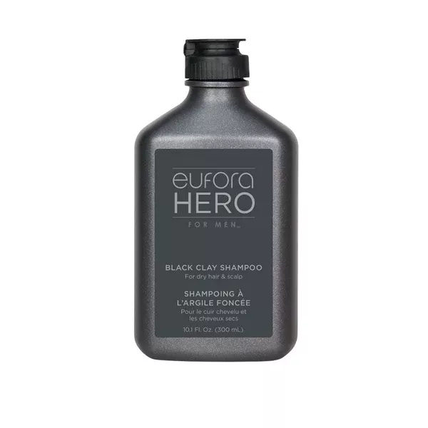 EUFORA HERO FOR MEN BLACK CLAY SHAMPOO