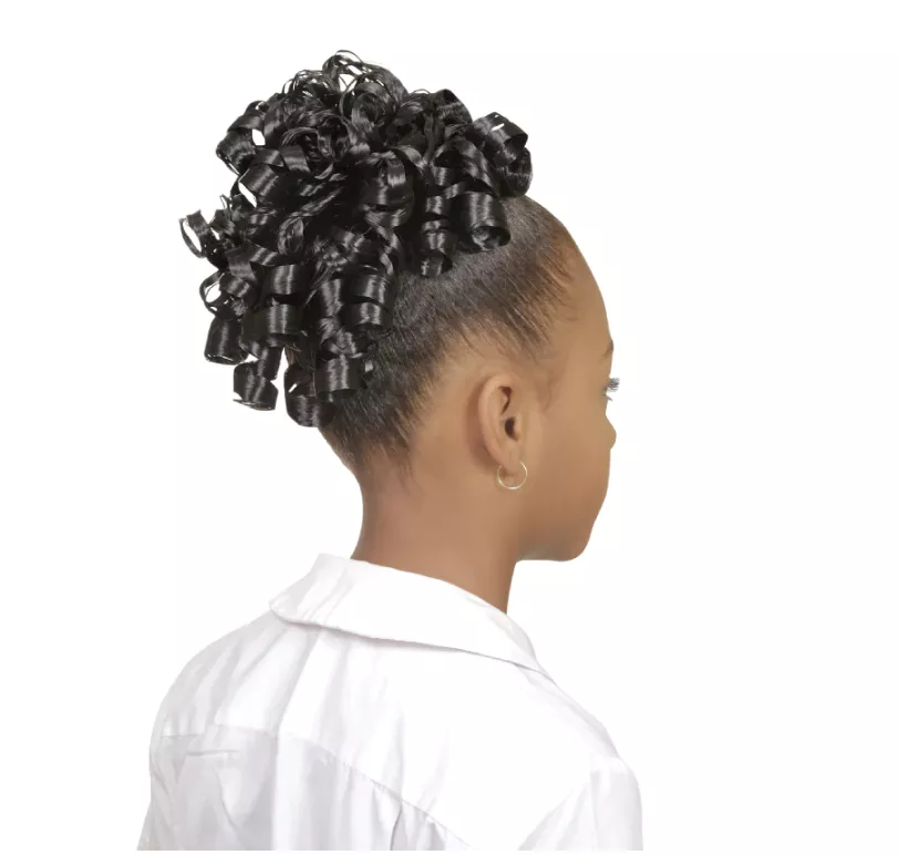 Eve Hair Kids Drawstring Ponytail 8" Kid-1