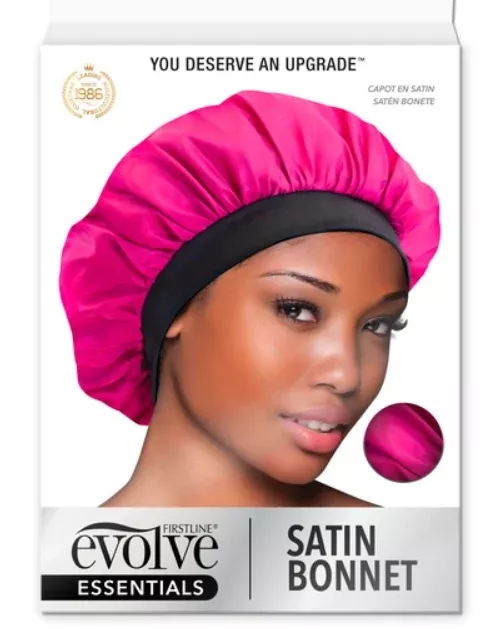 Evolve Satin Fuschia Bonnet