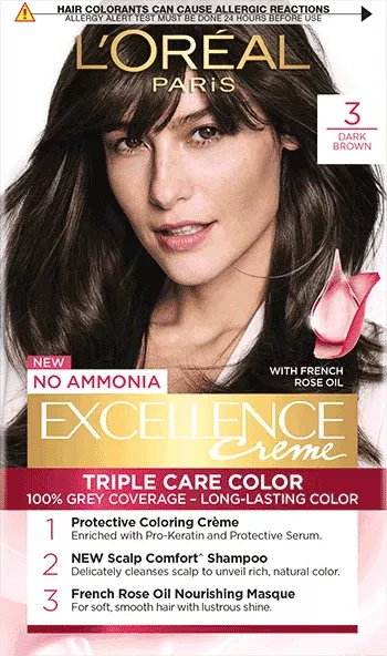 Excellence Crème Regular Dark Brown (87.5g + 72ml)
