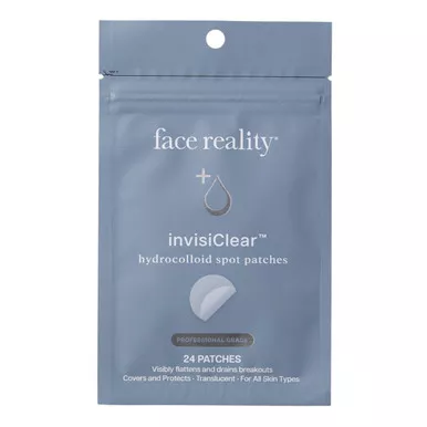 Face Reality InvisiClear Hydrocolloid Spot Patches- 24pcs