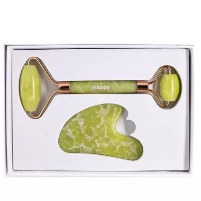 Facial Roller & Gua Sha Kit – Jade