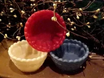 Fancy Small Soap Bowl 1 Cavity Silicone Mold 1271