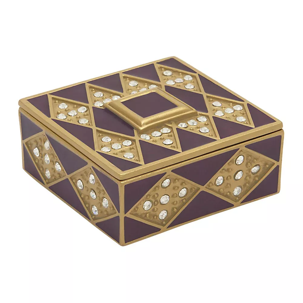 Fancy Square Jewelry Box