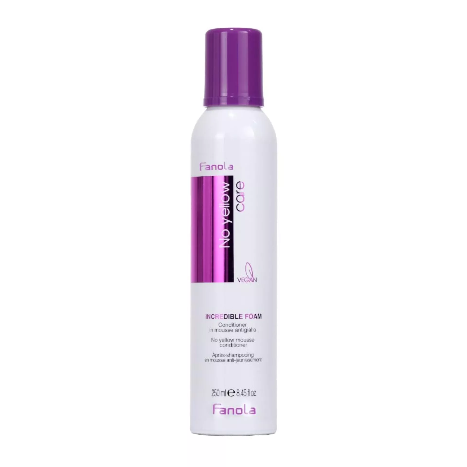 Fanola No Yellow Incredible Foam Conditioner 8.45oz