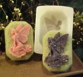 Fantasy Fairy Large Soap 1 Cavity Silicone Mold 105