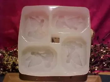 Fantasy Fairy Large Soaps 4 Cavity Silicone Mold 6094
