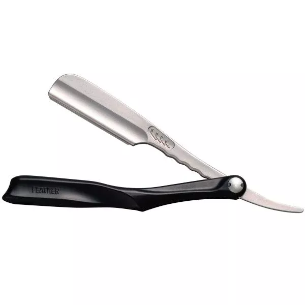 Feather Artist Club SS Shaving Razor – Black Handle