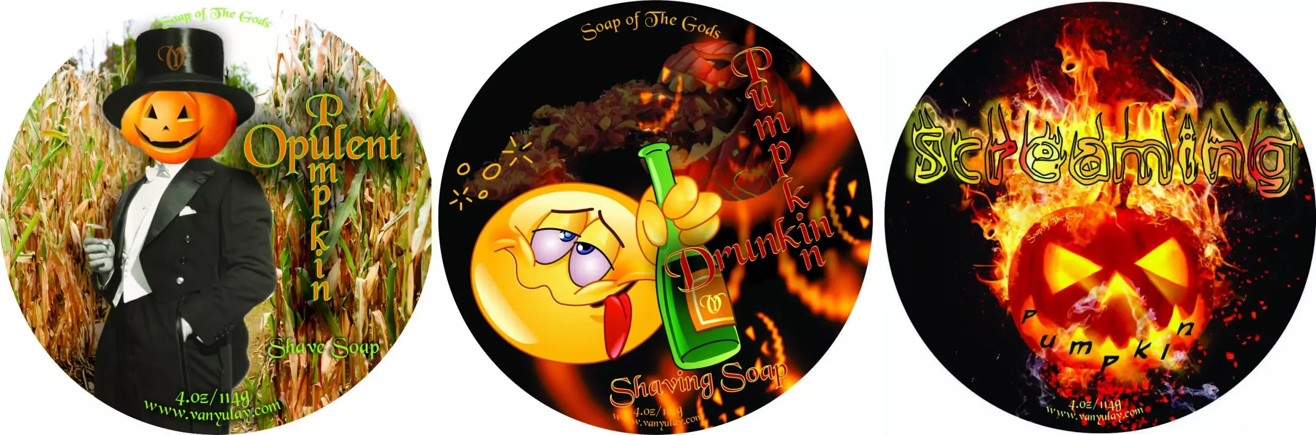 Festive Fall Shaving Soaps 2019