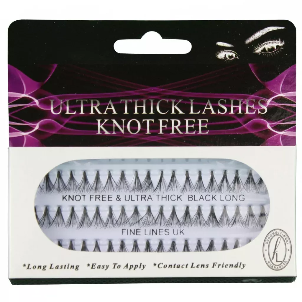 Fine Lines UK Individual Lashes – Ultra Thick Black