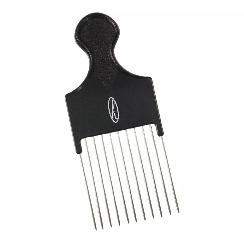 FINE LINES UK METAL AFRO COMB NO.108-01