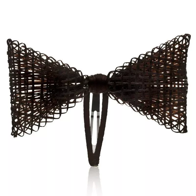 Flora Designs Hair Clip – Weaved Bow